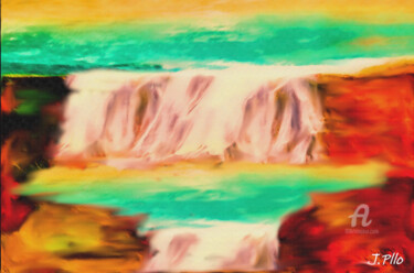 Arte digital titulada "Nature 3" por Joseph Pllo, Obra de arte original, Pintura Digital