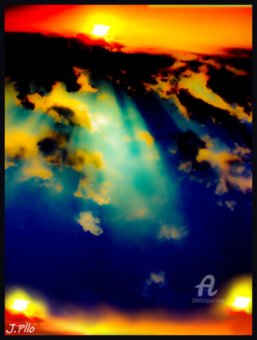 Arte digital titulada "Nature 5" por Joseph Pllo, Obra de arte original, Pintura Digital