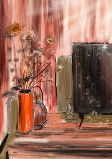 数字艺术 标题为“Sunny Corner” 由Tatiana Gregson, 原创艺术品, 数字油画