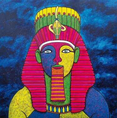 绘画 标题为“RAMSES II” 由Mister Ham, 原创艺术品, 丙烯