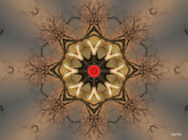 Digital Arts titled "Abstract - H" by Gai Yu, Original Artwork, 2D Digital Work