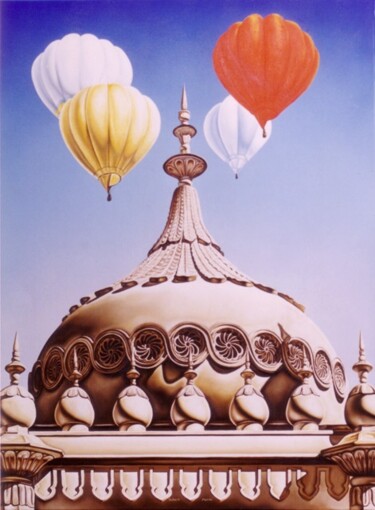 Painting titled "Pavillion" by Richard Murrin, Original Artwork, Other