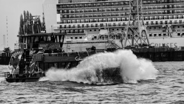 제목이 "Auf der Elbe"인 사진 Thorsten Fisseler로, 원작, 디지털