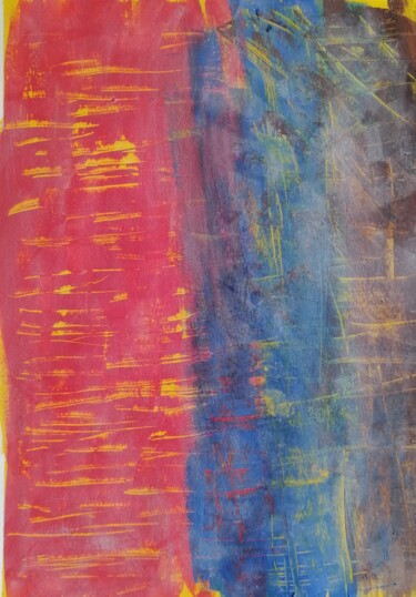 Malerei mit dem Titel "Dust" von Angelica Fom, Original-Kunstwerk, Acryl