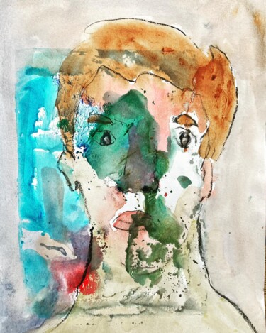 Painting titled "« What do you see w…" by Ananda Eva, Original Artwork, Acrylic
