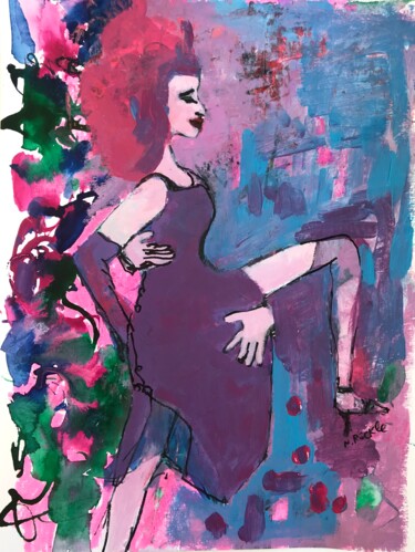 绘画 标题为“Dance with yourself” 由Natalia Röckle, 原创艺术品, 丙烯