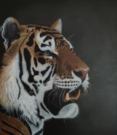 绘画 标题为“Tiger” 由Maslova Art Gallery, 原创艺术品, 丙烯