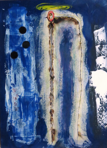 Painting titled "crash" by Abba, Original Artwork, Acrylic