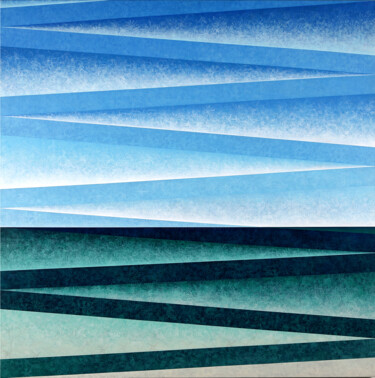 제목이 "BOLT FROM THE BLUE"인 미술작품 Saverio Magistri로, 원작, 아크릴