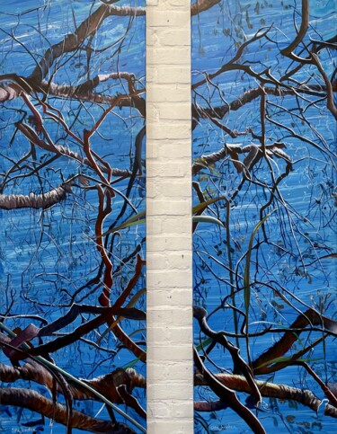 Painting titled "Reflection 5 and 6" by Ella Joosten, Original Artwork, Acrylic