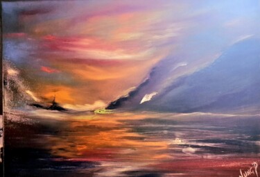 Peinture intitulée "Don t leave me now" par Pascal Jung, Œuvre d'art originale, Huile