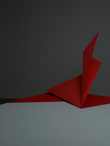 Photography titled "Fold Nr.06" by Ingmar Swalue, Original Artwork, Digital Photography