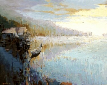 绘画 标题为“Good Bay Day” 由Elena Mashajeva-Agraphiotis, 原创艺术品, 油