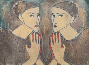 绘画 标题为“Prayer” 由Алина Лина, 原创艺术品, 丙烯