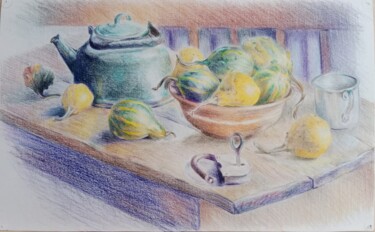 图画 标题为“still life” 由Liudmila Rabinovich, 原创艺术品, 孔戴