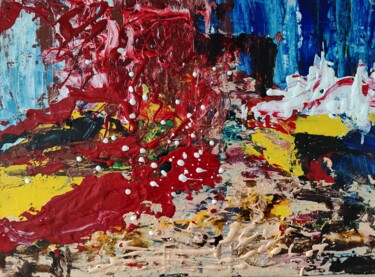 Painting titled "Casting a spell" by Atignas Art, Original Artwork, Acrylic Mounted on Wood Stretcher frame