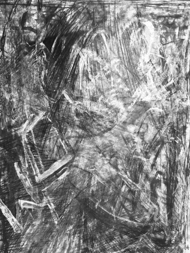 绘画 标题为“Dichter Wald” 由Claudia Maria Ulrich, 原创艺术品, 铅笔
