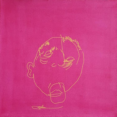 Paulo Peinture intitulée "Paulo" par Grâce Pégéron, Œuvre d'art originale, Acrylique Monté sur Châssis en bois