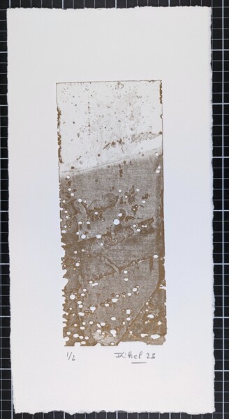 Printmaking titled "Eau forte 12a - rec…" by Jean Kittel, Original Artwork, Etching