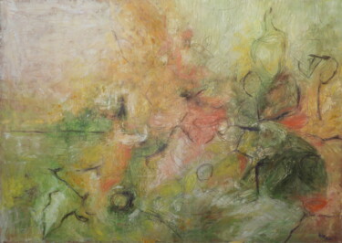 Pittura intitolato "Springtime mood" da Helge Hensel, Opera d'arte originale, Olio
