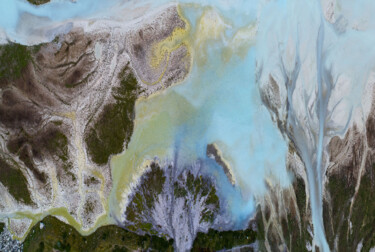 Photographie intitulée "Lac glaciaire" par Jean-Claude Mathier, Œuvre d'art originale, Photographie non manipulée