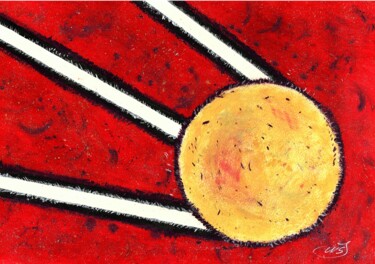 "Fuite" başlıklı Tablo Mf Arts-Créations tarafından, Orijinal sanat, Tebeşir
