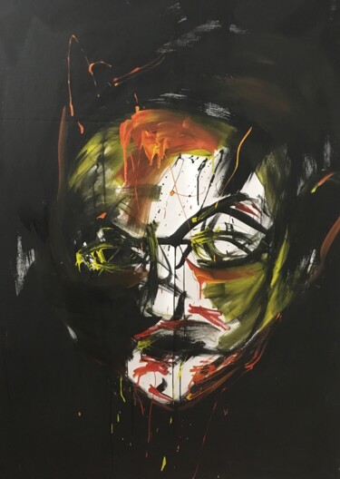 Peinture intitulée "Conceptualisation V…" par Jérome Chuilon, Œuvre d'art originale, Acrylique