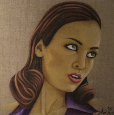 Peinture intitulée "Oh James!" par Ann'Soco, Œuvre d'art originale