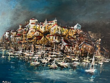 제목이 "Le grand port"인 미술작품 Daniel Bathiard로, 원작, 기름