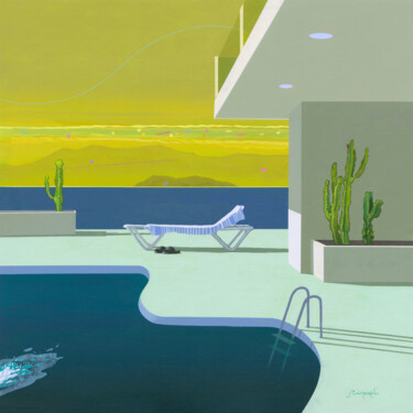 RELAX 4 Peinture intitulée "RELAX 4" par Benito Salmerón, Œuvre d'art originale, Acrylique