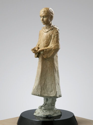 Sculpture titled "Vessel" by Paige Bradley, Original Artwork, Bronze