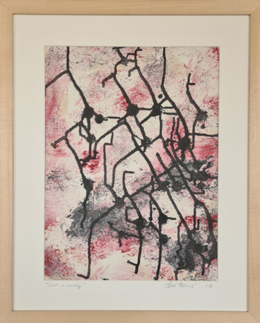 Painting titled "Ever 10 Lonely" by Haapalahti, Original Artwork, Acrylic