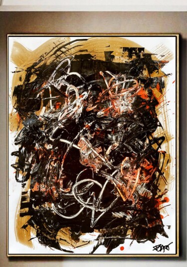 绘画 标题为“"graffys” 由Pierre Olié, 原创艺术品, 喷漆