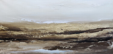Painting titled "В долине мыслей" by Anastasia Kublikova, Original Artwork, Acrylic Mounted on Wood Stretcher frame