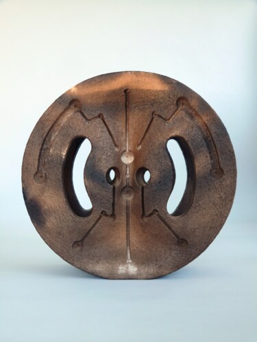 Sculpture titled "BIONIC ARCHETYPE B3…" by Arne Petersen, Original Artwork, Terra cotta