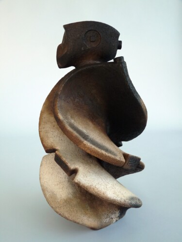 Sculpture titled "PROMETHEUS ARCHETYP…" by Arne Petersen, Original Artwork, Terra cotta