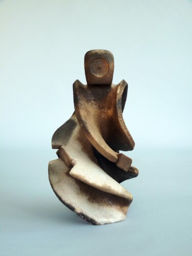 Sculpture titled "PROMETHEUS ARCHETYP…" by Arne Petersen, Original Artwork, Terra cotta