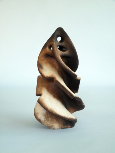 Sculpture titled "BIONIC ROCKET K86SN…" by Arne Petersen, Original Artwork, Terra cotta