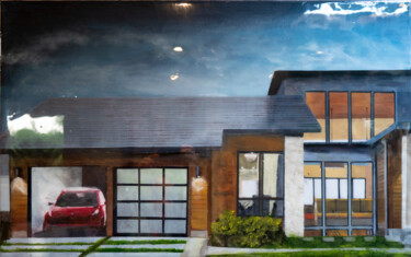 Painting titled "The house of the re…" by Ana Del Castillo Ibarrola, Original Artwork, Acrylic