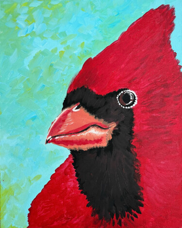 绘画 标题为“Cardinal” 由Nezabyvaemo, 原创艺术品, 丙烯