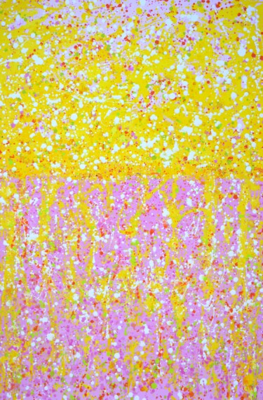 Peinture intitulée "Solar expression." par Iryna Kastsova, Œuvre d'art originale, Acrylique Monté sur Châssis en bois