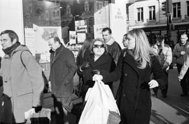 Photography titled "Street 14003" by Jérome Chuilon, Original Artwork, Analog photography