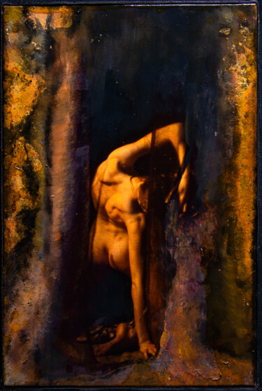 Die Aufbäumende Peinture intitulée "Die Aufbäumende" par Stephan Joachim, Œuvre d'art originale, Acrylique