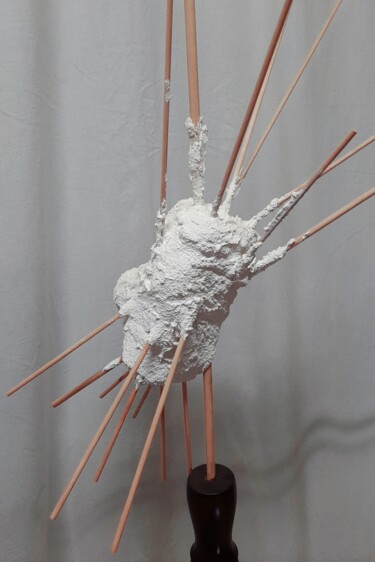 Escultura intitulada "#1" por Alberto Simões De Almeida, Obras de arte originais, Madeira