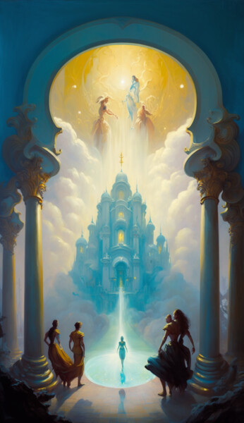 Digital Arts titled "Judgement Day" by Nicolas Chammat, Original Artwork, AI generated image