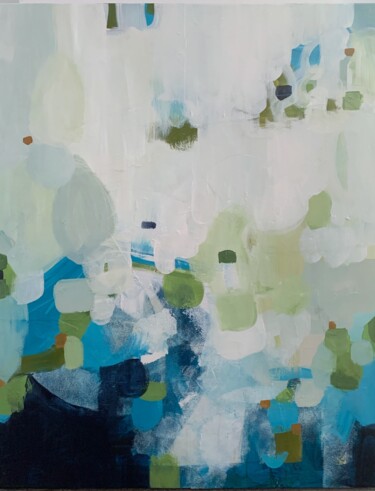 Peinture intitulée "Se la couler douce" par Anik Lapointe, Œuvre d'art originale, Acrylique Monté sur Châssis en bois