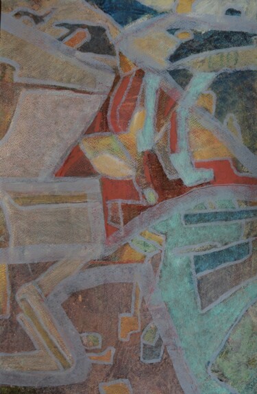 Peinture intitulée "Uranie" par Philippe Casaubon, Œuvre d'art originale, Huile