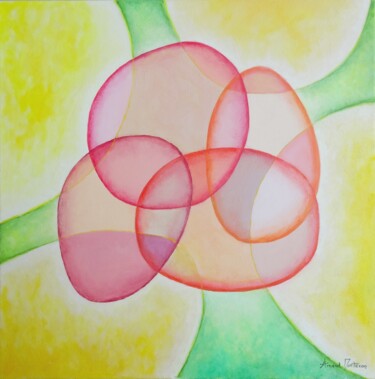 Schilderij getiteld "LE NID 2" door Arnaud Montenon, Origineel Kunstwerk, Olie