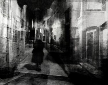 摄影 标题为“Une vie nocturne da…” 由Philippe Berthier, 原创艺术品, 操纵摄影