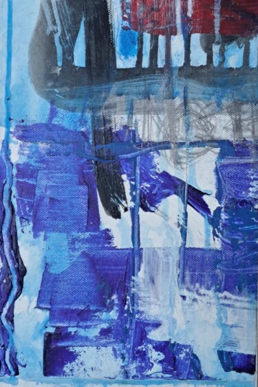 Dissemination 21 绘画 标题为“Dissemination 21” 由Mark Peintre, 原创艺术品, 丙烯 安装在木板上